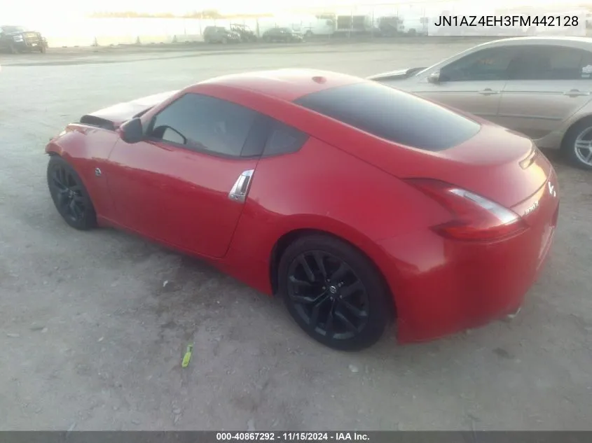 2015 Nissan 370Z Touring VIN: JN1AZ4EH3FM442128 Lot: 40867292