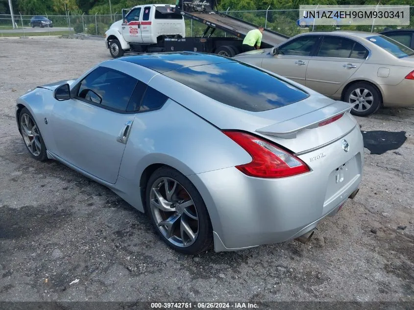 JN1AZ4EH9GM930341 2016 Nissan 370Z Sport