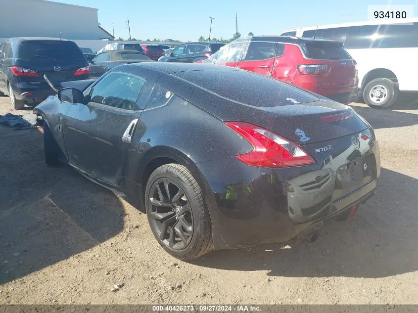 2016 Nissan 370Z VIN: 934180 Lot: 40426273