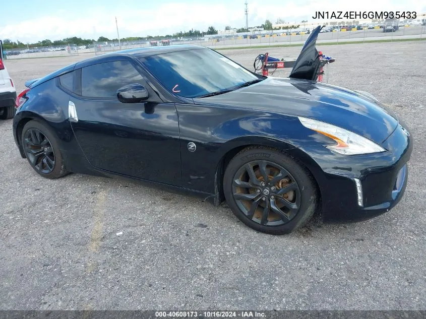 2016 Nissan 370Z Nismo/Nismo Tech/Sport/Sport Tech/Touring VIN: JN1AZ4EH6GM935433 Lot: 40608173