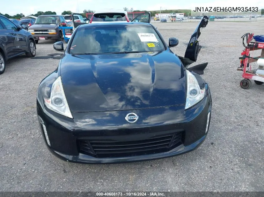 2016 Nissan 370Z Nismo/Nismo Tech/Sport/Sport Tech/Touring VIN: JN1AZ4EH6GM935433 Lot: 40608173