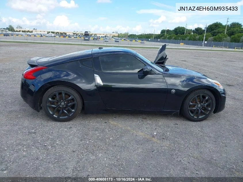 2016 Nissan 370Z Nismo/Nismo Tech/Sport/Sport Tech/Touring VIN: JN1AZ4EH6GM935433 Lot: 40608173