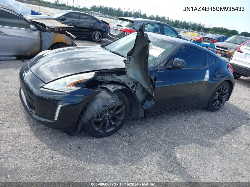 2016 Nissan 370Z Nismo/Nismo Tech/Sport/Sport Tech/Touring VIN: JN1AZ4EH6GM935433 Lot: 40608173