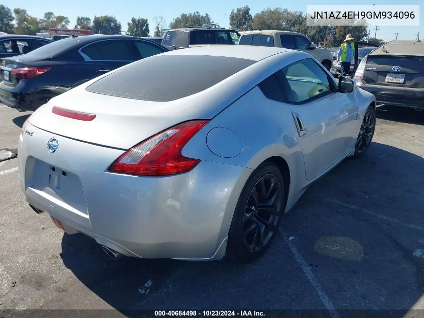 2016 Nissan 370Z VIN: JN1AZ4EH9GM934096 Lot: 40684498