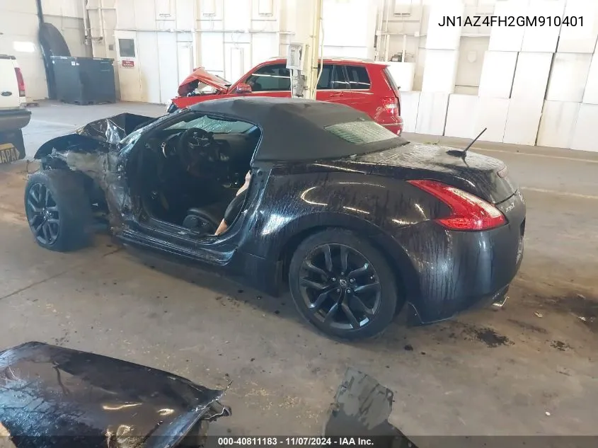 2016 Nissan 370Z Touring VIN: JN1AZ4FH2GM910401 Lot: 40811183