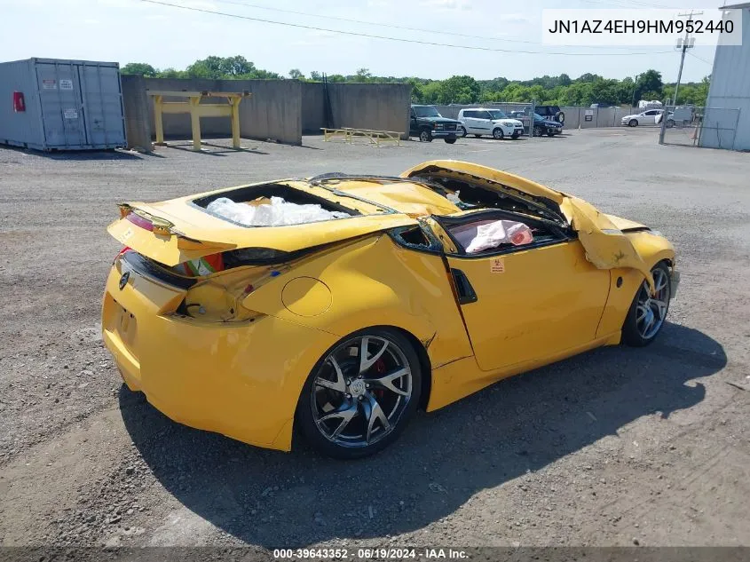 JN1AZ4EH9HM952440 2017 Nissan 370Z Sport