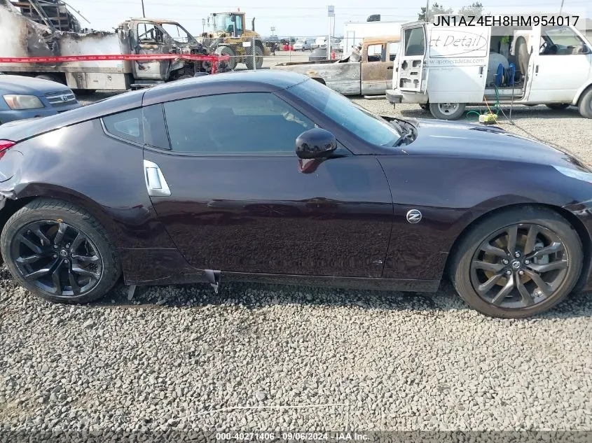 JN1AZ4EH8HM954017 2017 Nissan 370Z Touring