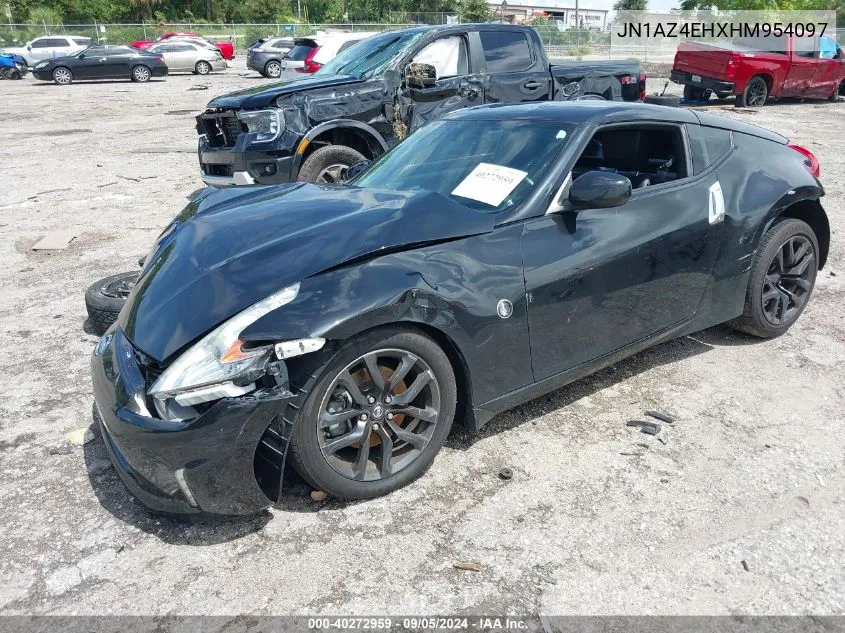 2017 Nissan 370Z Tour/Spt/Tech/Nismo/Tech VIN: JN1AZ4EHXHM954097 Lot: 40272959