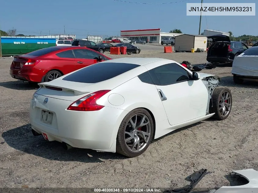 JN1AZ4EH5HM953231 2017 Nissan 370Z Tour/Spt/Tech/Nismo/Tech