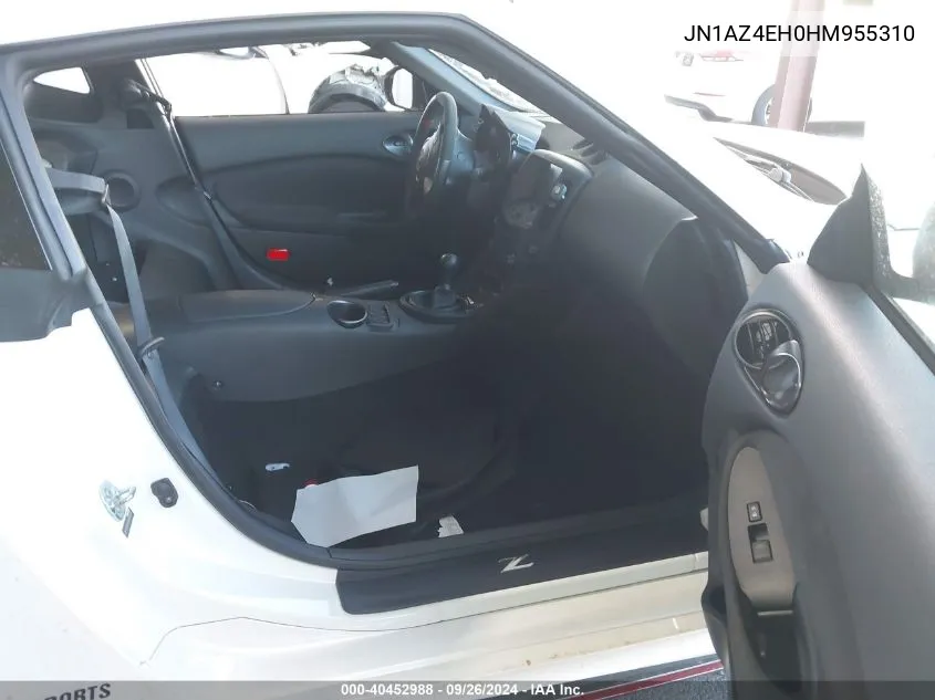 JN1AZ4EH0HM955310 2017 Nissan 370Z Nismo Tech