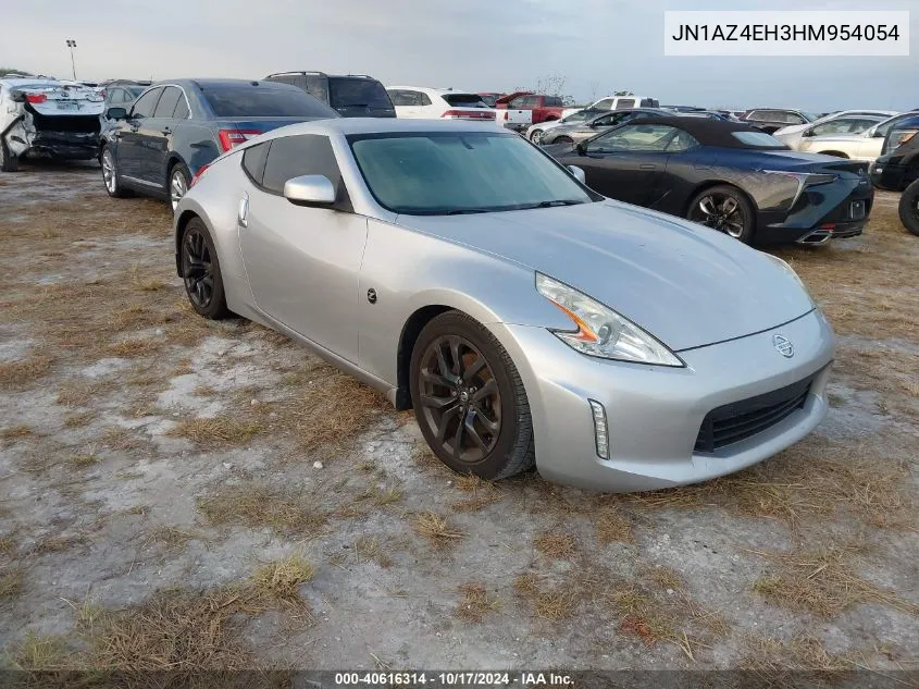 2017 Nissan 370Z Tour/Spt/Tech/Nismo/Tech VIN: JN1AZ4EH3HM954054 Lot: 40616314