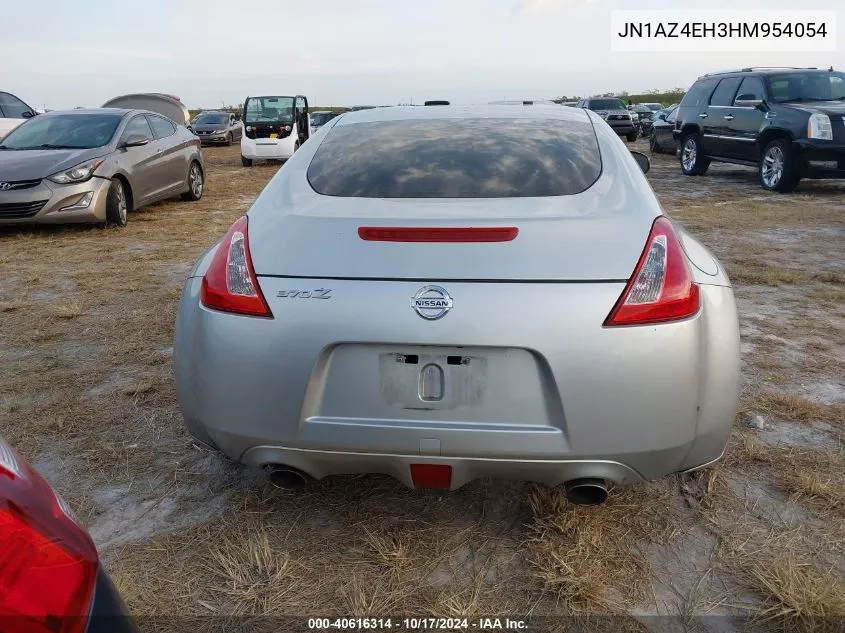 2017 Nissan 370Z Tour/Spt/Tech/Nismo/Tech VIN: JN1AZ4EH3HM954054 Lot: 40616314