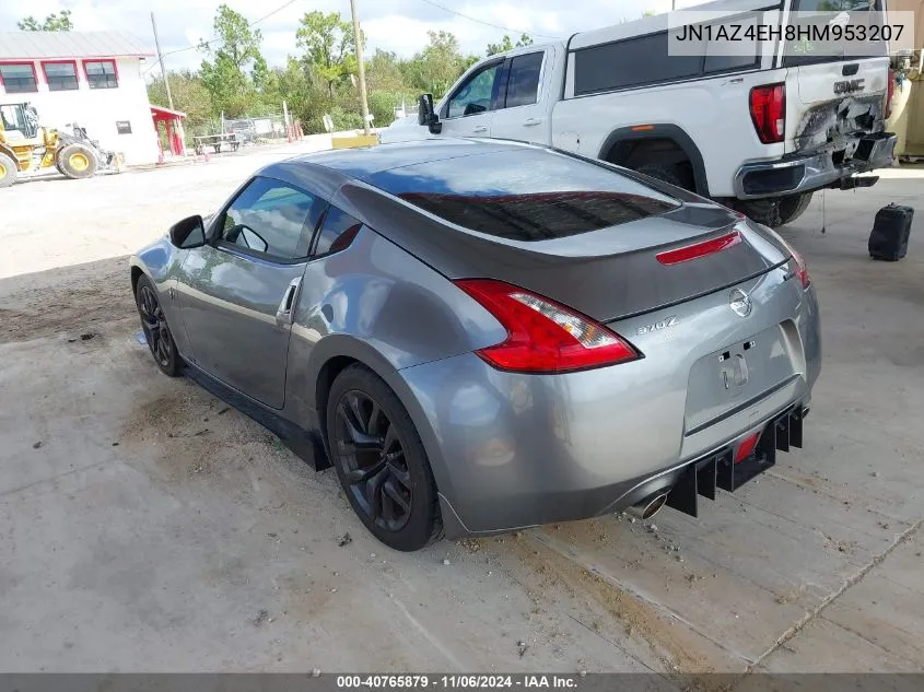 2017 Nissan 370Z VIN: JN1AZ4EH8HM953207 Lot: 40765879