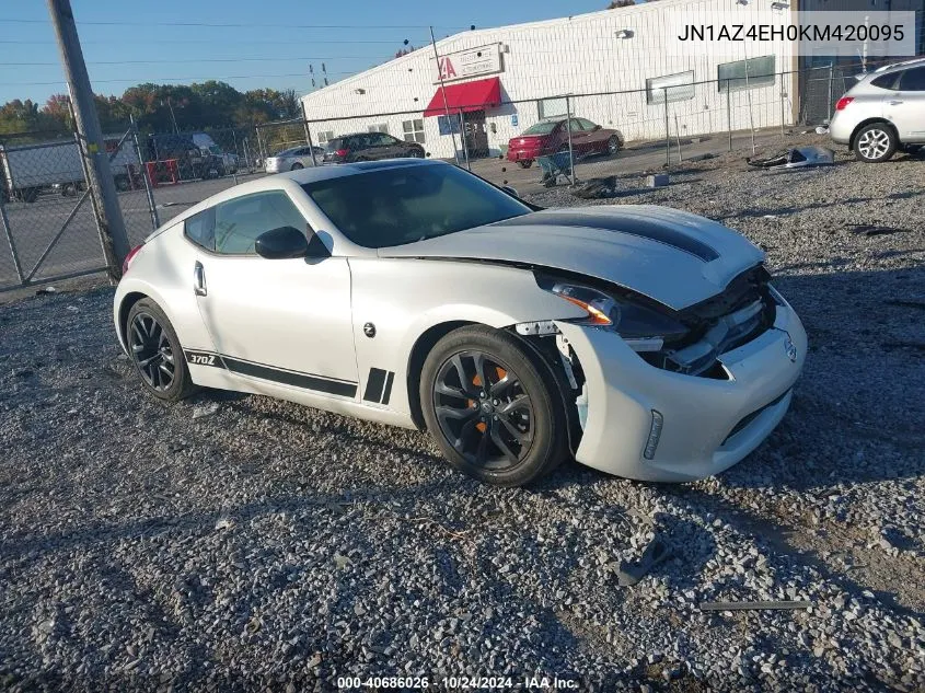 JN1AZ4EH0KM420095 2019 Nissan 370Z Touring/Sport/Nismo