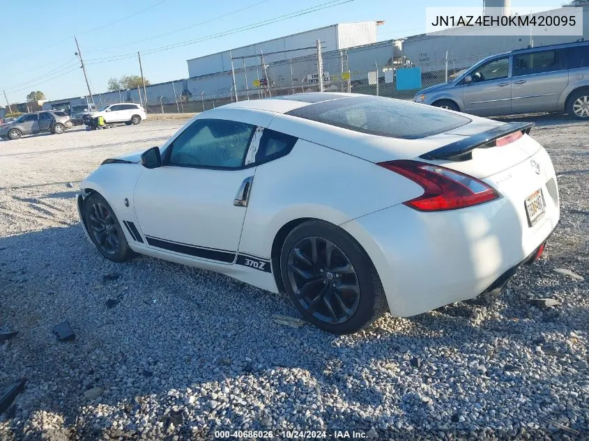 JN1AZ4EH0KM420095 2019 Nissan 370Z Touring/Sport/Nismo