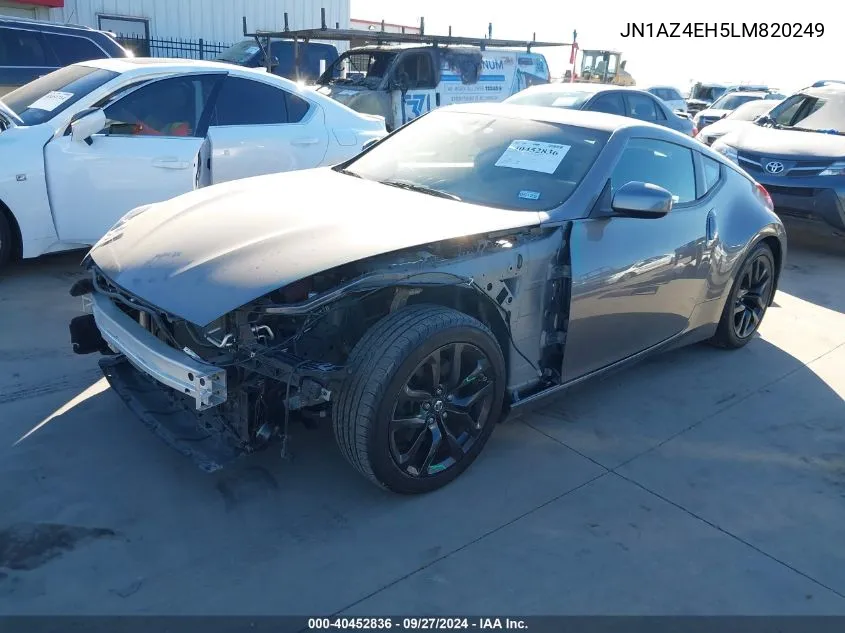 2020 Nissan 370Z 7-Speed Automatic/Base 6-Speed Manual/Nismo 6-Speed Manual/Nismo 7-Speed Automatic VIN: JN1AZ4EH5LM820249 Lot: 40452836