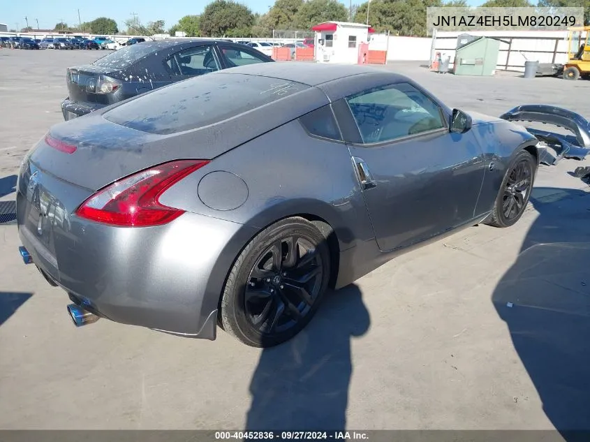 2020 Nissan 370Z 7-Speed Automatic/Base 6-Speed Manual/Nismo 6-Speed Manual/Nismo 7-Speed Automatic VIN: JN1AZ4EH5LM820249 Lot: 40452836