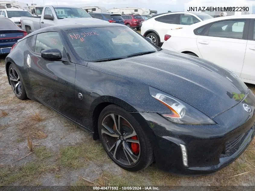 2020 Nissan 370Z Sport/Sport Touring/Nismo VIN: JN1AZ4EH1LM822290 Lot: 40477592