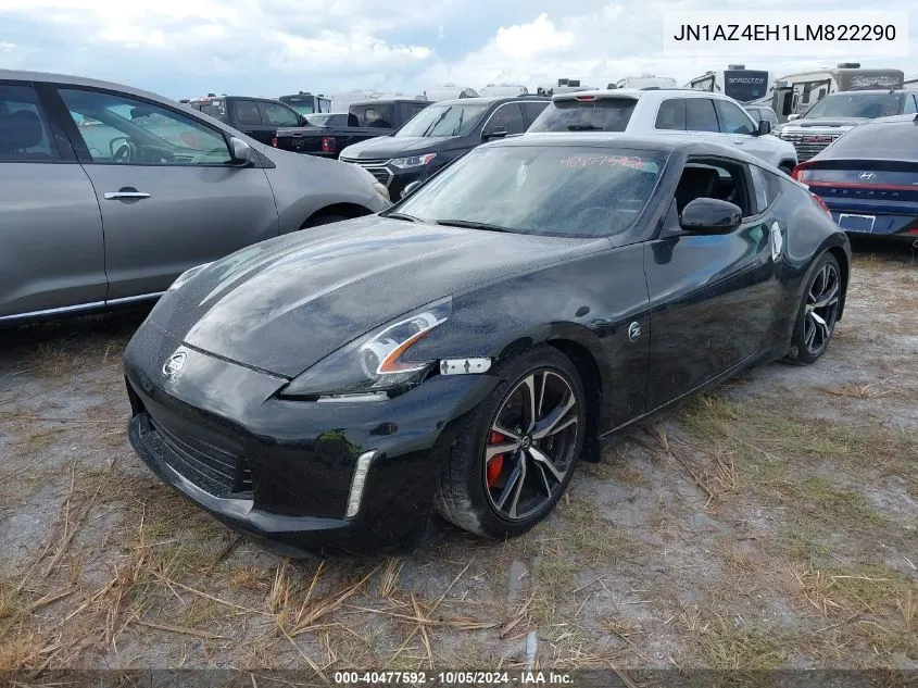 2020 Nissan 370Z Sport/Sport Touring/Nismo VIN: JN1AZ4EH1LM822290 Lot: 40477592