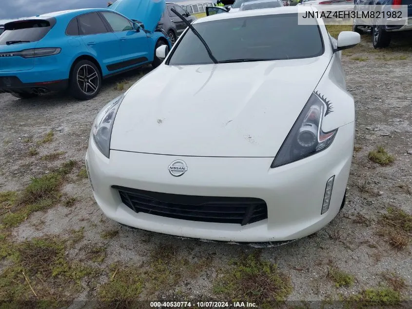 2020 Nissan 370Z Sport/Sport Touring/Nismo VIN: JN1AZ4EH3LM821982 Lot: 40530774