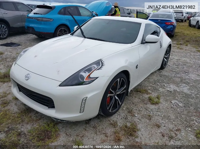 2020 Nissan 370Z Sport/Sport Touring/Nismo VIN: JN1AZ4EH3LM821982 Lot: 40530774