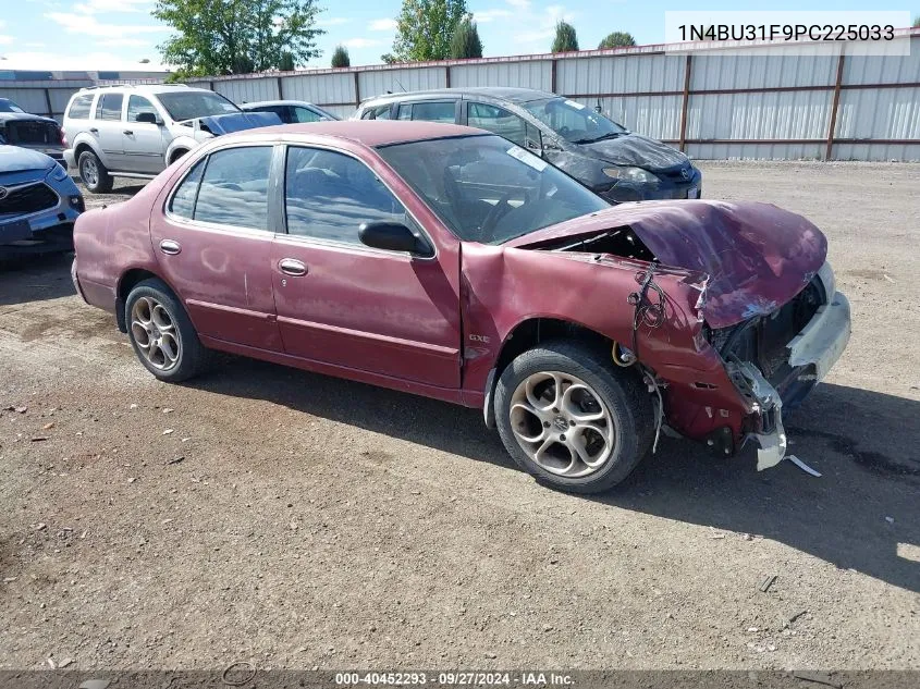 1993 Nissan Altima Xe/Gxe/Se/Gle VIN: 1N4BU31F9PC225033 Lot: 40452293