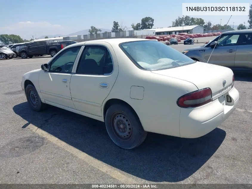 1N4BU31D3SC118132 1995 Nissan Altima Xe/Gxe/Se/Gle