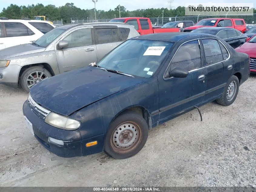 1997 Nissan Altima Xe/Gxe/Se/Gle VIN: 1N4BU31D6VC103757 Lot: 40346349