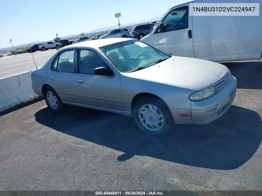 1997 Nissan Altima Gle/Gxe/Se/Xe VIN: 1N4BU31D2VC224947 Lot: 40445411