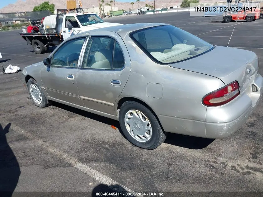 1997 Nissan Altima Gle/Gxe/Se/Xe VIN: 1N4BU31D2VC224947 Lot: 40445411