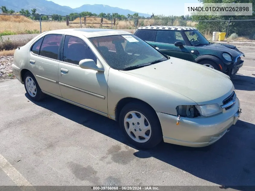 1998 Nissan Altima Gle/Gxe/Se/Xe VIN: 1N4DL01D2WC262898 Lot: 39756068