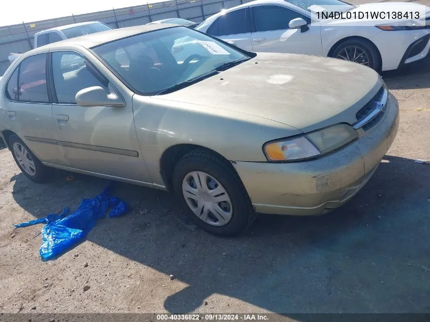 1998 Nissan Altima Xe/Gxe/Se/Gle VIN: 1N4DL01D1WC138413 Lot: 40336822