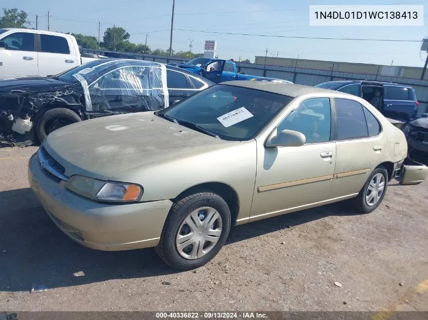 1N4DL01D1WC138413 1998 Nissan Altima Xe/Gxe/Se/Gle