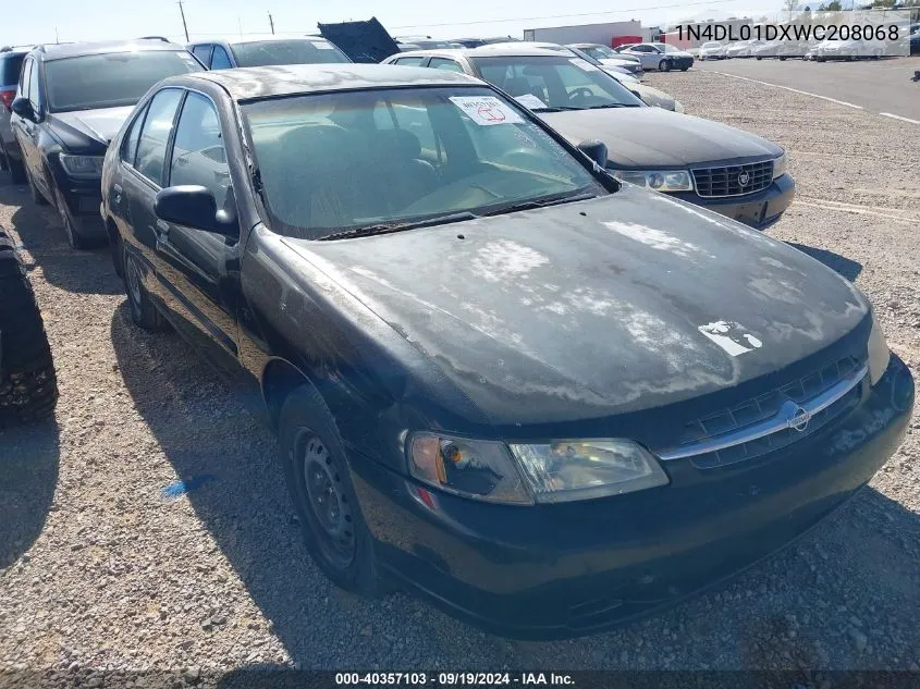 1N4DL01DXWC208068 1998 Nissan Altima Gle/Gxe/Se/Xe