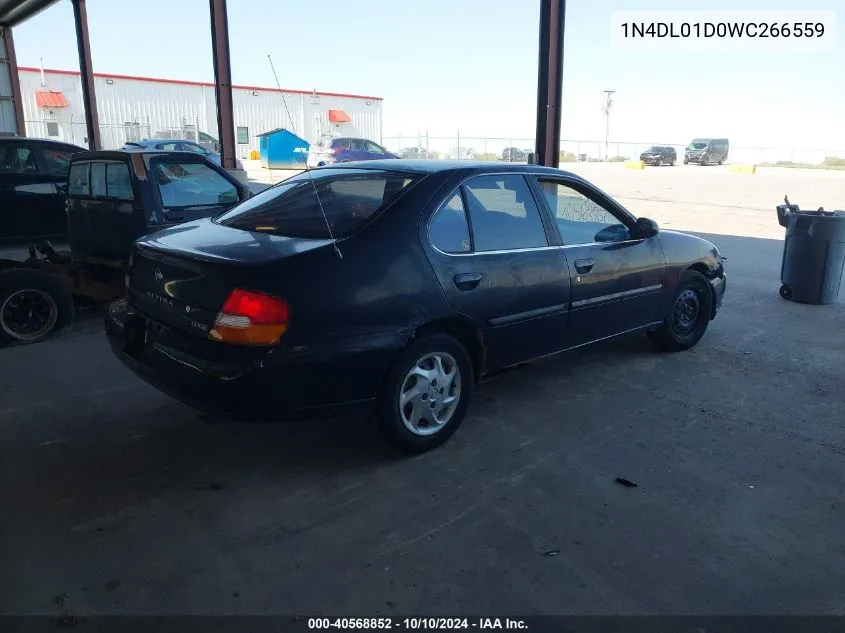 1N4DL01D0WC266559 1998 Nissan Altima Gle/Gxe/Se/Xe