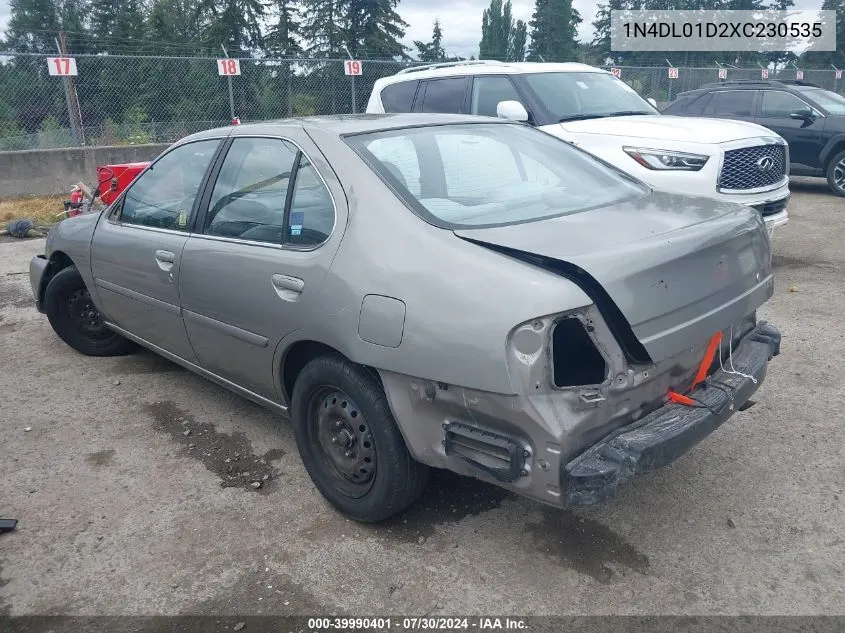 1N4DL01D2XC230535 1999 Nissan Altima Gle/Gxe/Se/Se-L/Xe