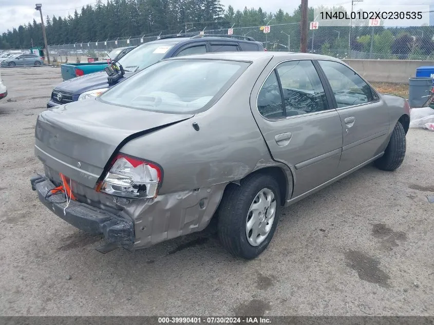 1N4DL01D2XC230535 1999 Nissan Altima Gle/Gxe/Se/Se-L/Xe