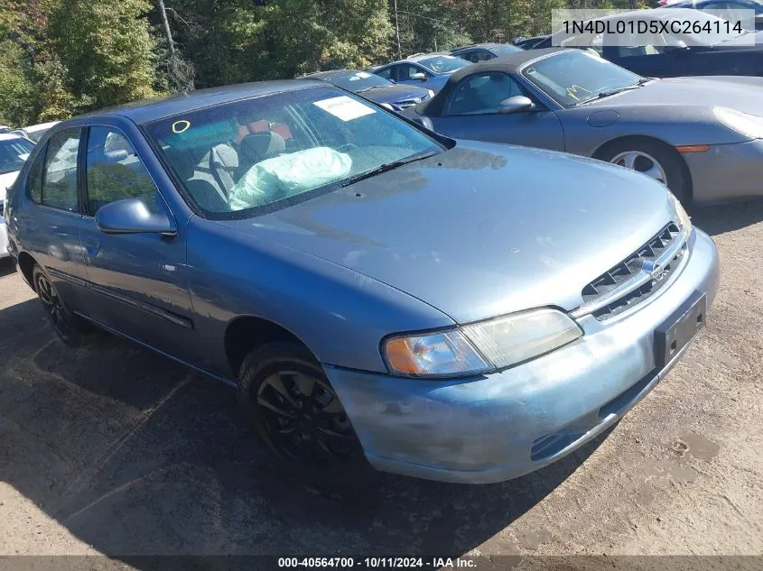 1999 Nissan Altima Gle/Gxe/Se/Se-L/Xe VIN: 1N4DL01D5XC264114 Lot: 40564700