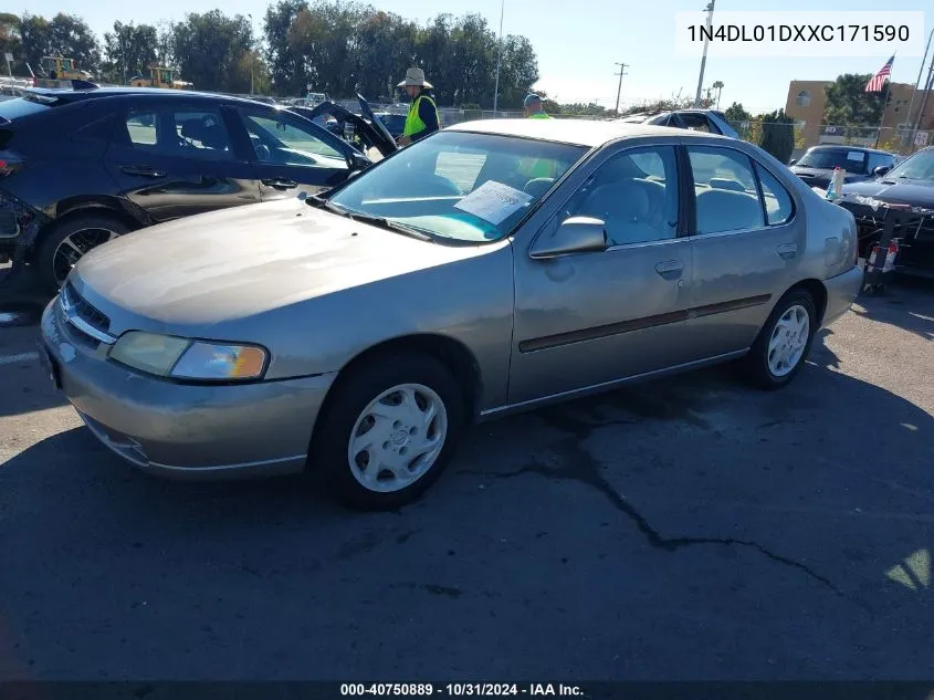 1N4DL01DXXC171590 1999 Nissan Altima Gle/Gxe/Se/Se-L/Xe