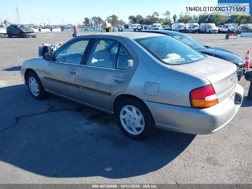 1N4DL01DXXC171590 1999 Nissan Altima Gle/Gxe/Se/Se-L/Xe