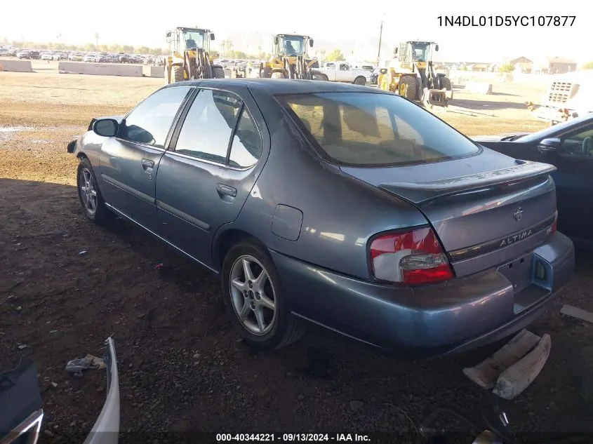 1N4DL01D5YC107877 2000 Nissan Altima Xe/Gxe/Se/Gle