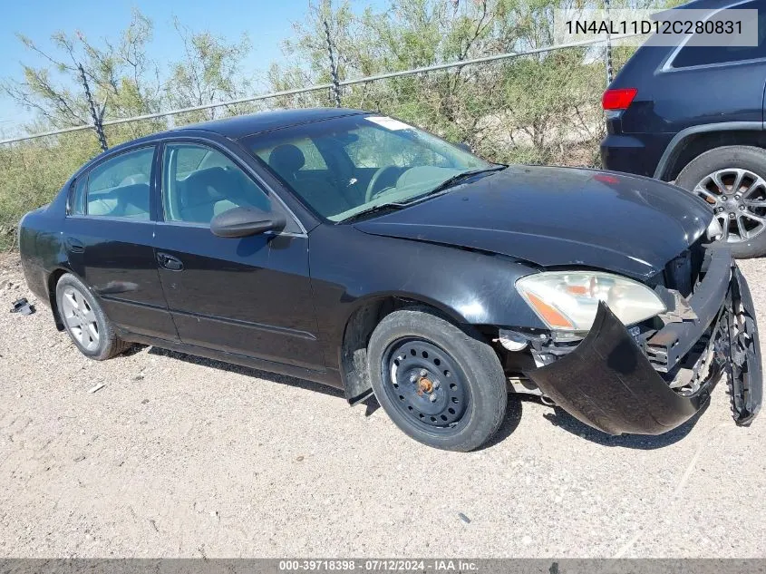 2002 Nissan Altima S VIN: 1N4AL11D12C280831 Lot: 39718398