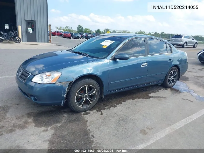 2002 Nissan Altima 2.5 S VIN: 1N4AL11D52C214055 Lot: 40218969