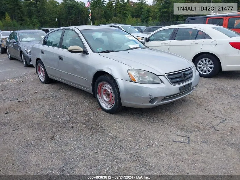 2002 Nissan Altima 2.5 S VIN: 1N4AL11D42C121477 Lot: 40363812