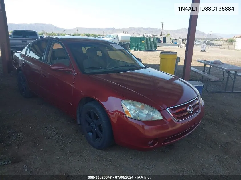 1N4AL11D83C135884 2003 Nissan Altima 2.5 S