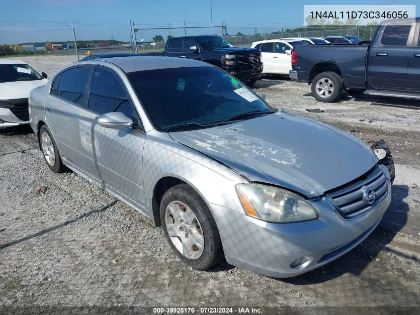 2003 Nissan Altima 2.5 S VIN: 1N4AL11D73C346056 Lot: 39925176