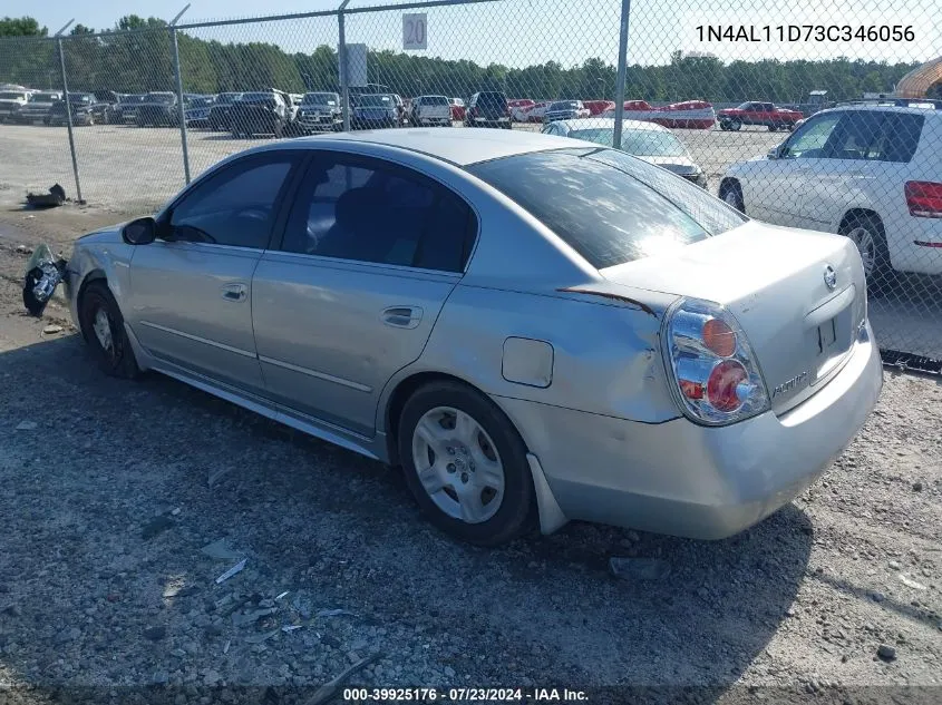 2003 Nissan Altima 2.5 S VIN: 1N4AL11D73C346056 Lot: 39925176