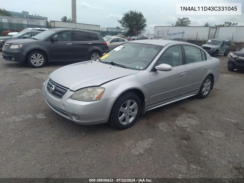 1N4AL11D43C331045 2003 Nissan Altima 2.5 S