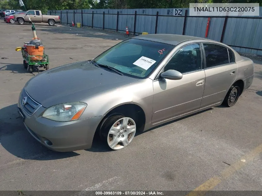 1N4AL11D63C220075 2003 Nissan Altima 2.5 S