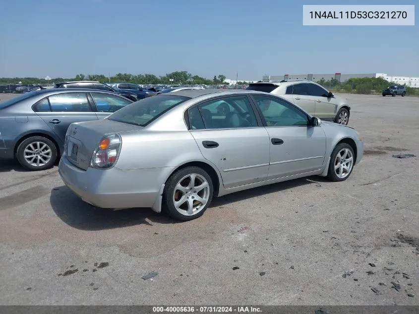 1N4AL11D53C321270 2003 Nissan Altima 2.5 S